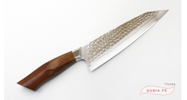 B32d-CS-21-Cuchillo Gyuto 21cm, acero SRS13 con caja de madera  B32d-CS-21.