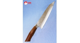 B32d-CS-21-Cuchillo Gyuto 21cm, acero SRS13 con caja de madera  B32d-CS-21.