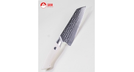 B38h-RS-Santoku 18cm damasco+10Cr Blanco B38h-RS.