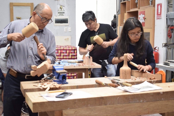 Alumnos de Chihuaco Taller inician de emblocado de la figura