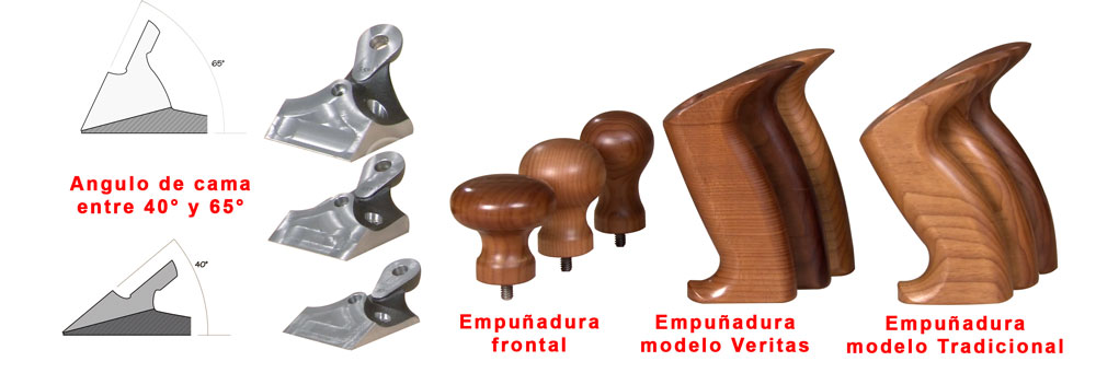 Partes del cepillo que uno puede esgoger para eligir un cepillo perfecto.